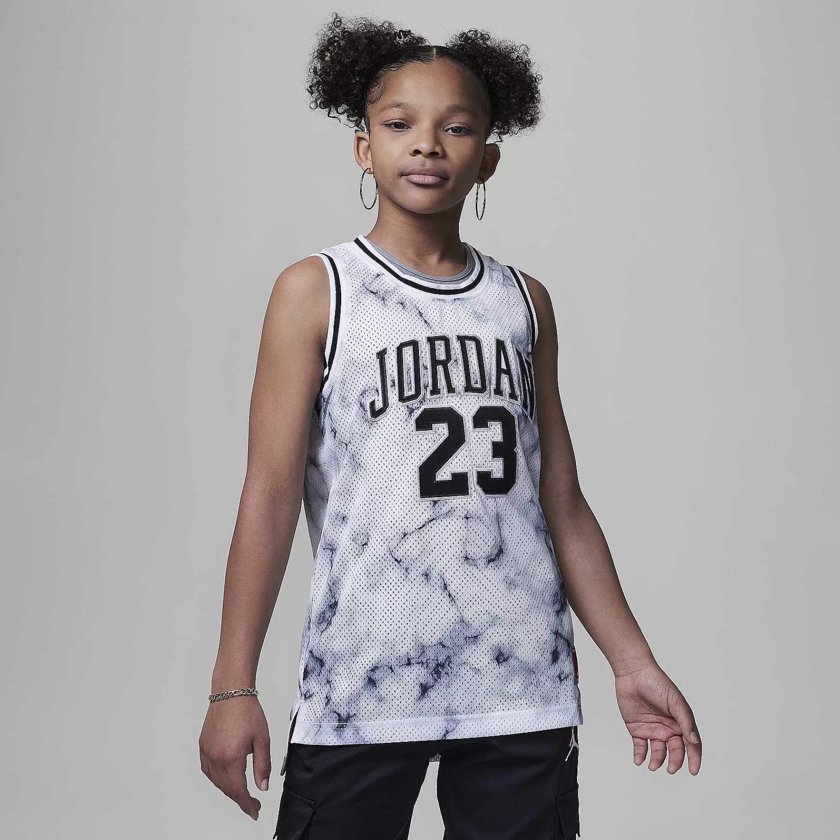 Kinder Nike Jordanien | Gestreiftes Jordan 23-Trikot