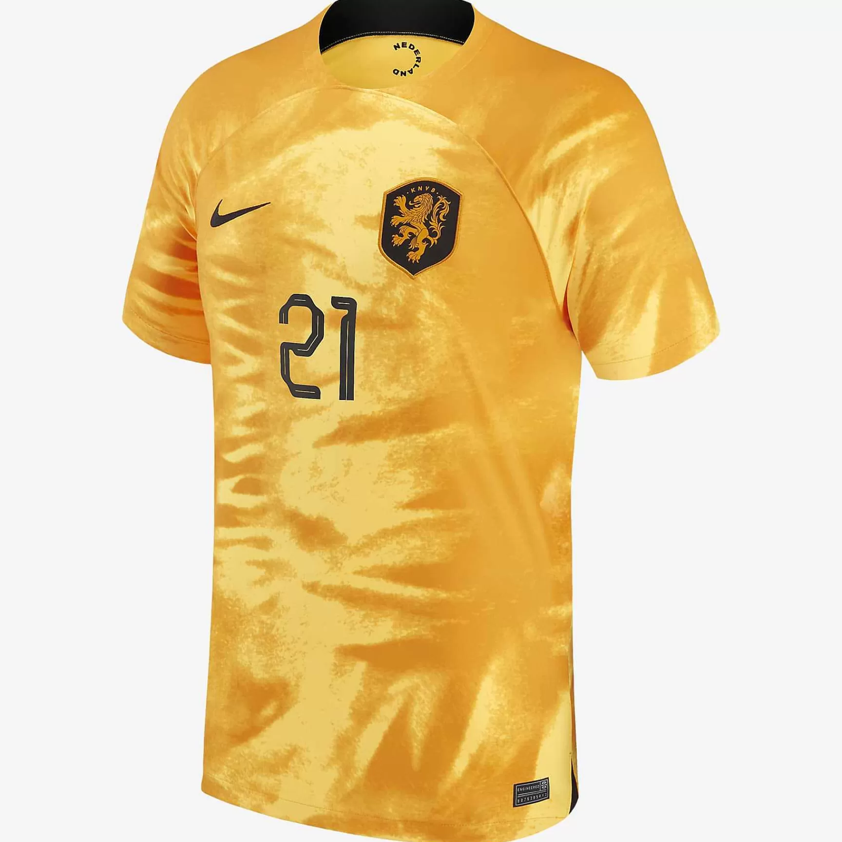 Herren Nike Tops Und T-Shirts | Heimstadion Der Niederlandischen Nationalmannschaft 2022/23 (Frenkie De Jong)