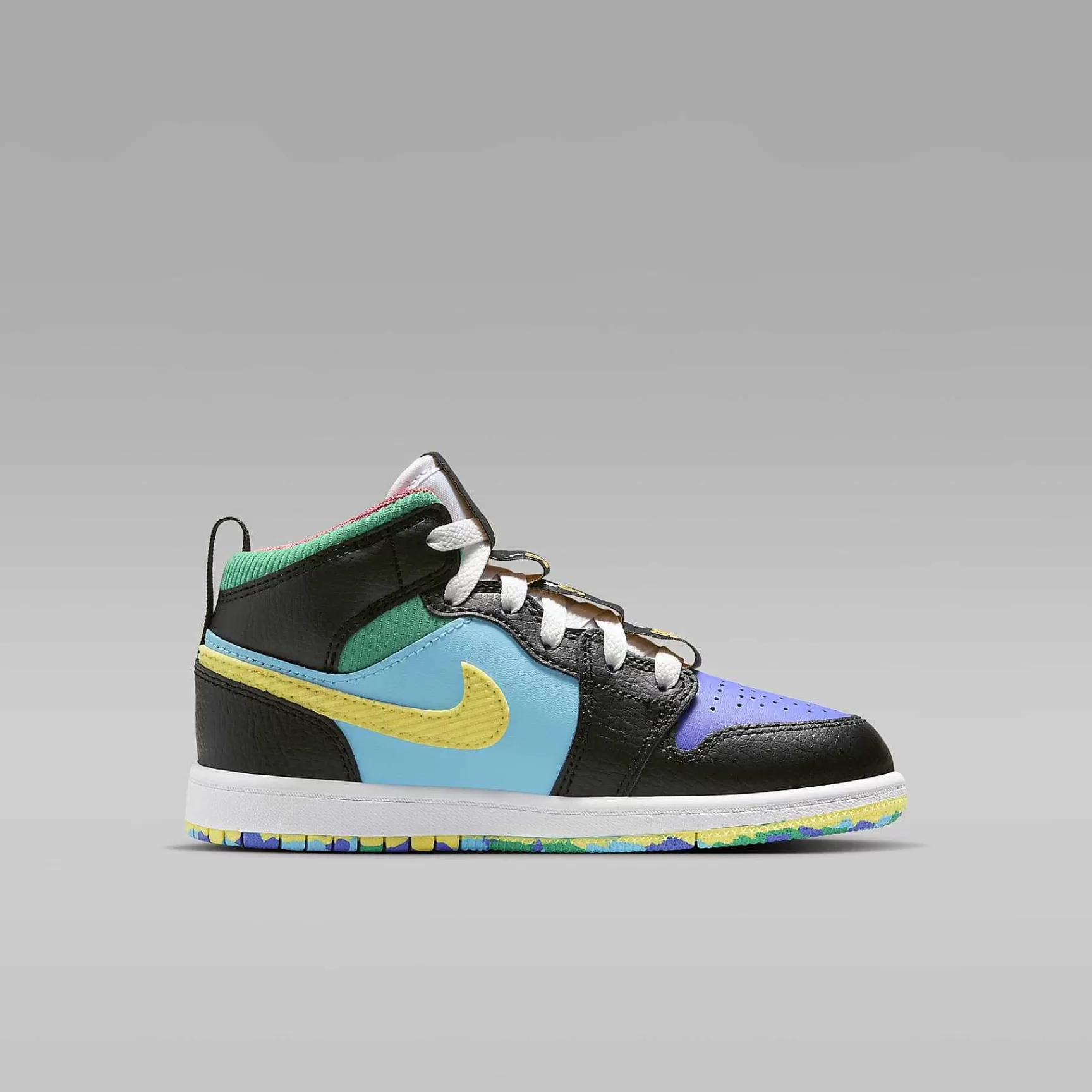 Kinder Nike Lebensstil | Jordan 1 Mid Sneaker School