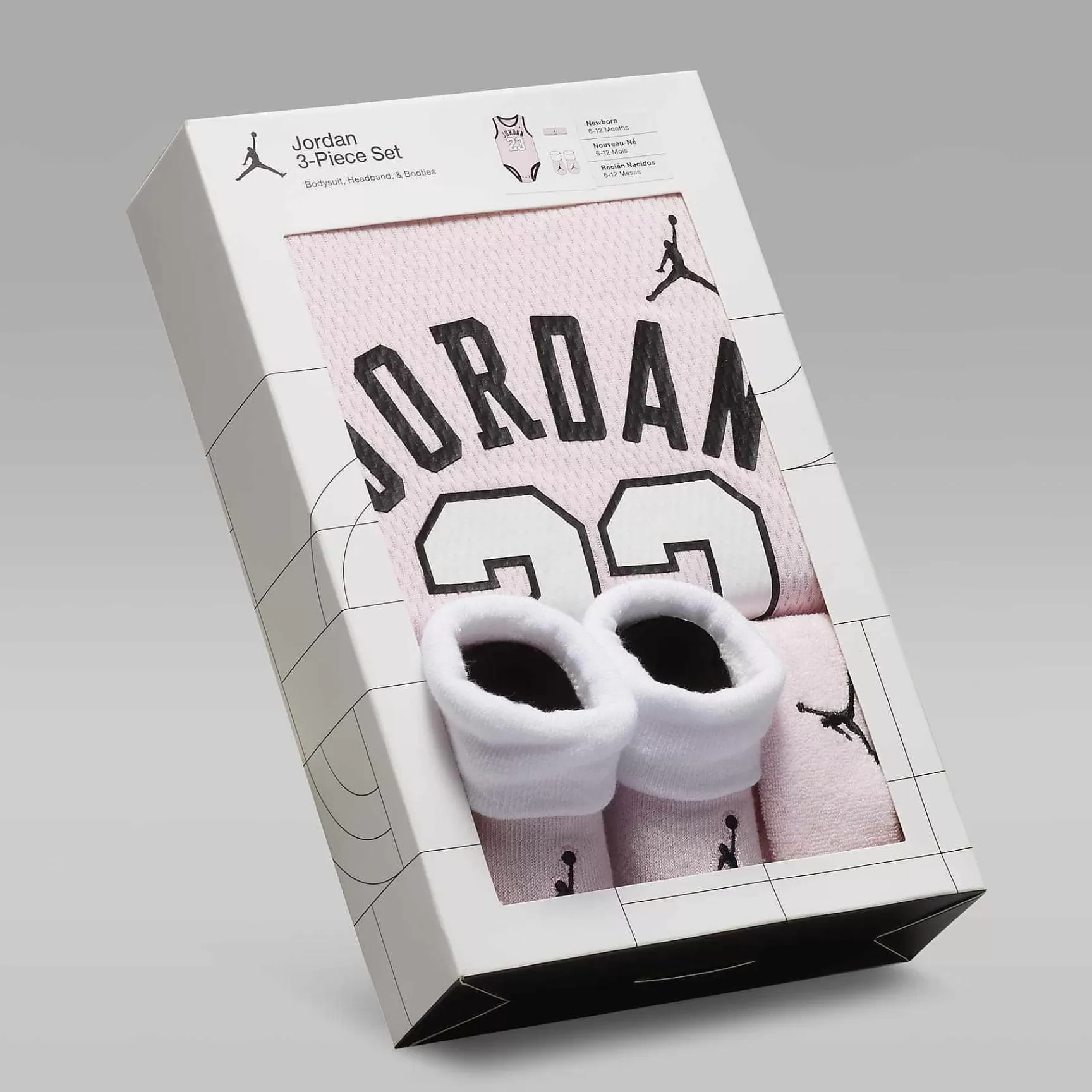 Kinder Nike Jordanien | Jordan 3-Teiliges Mesh-Jersey-Body-Box-Set