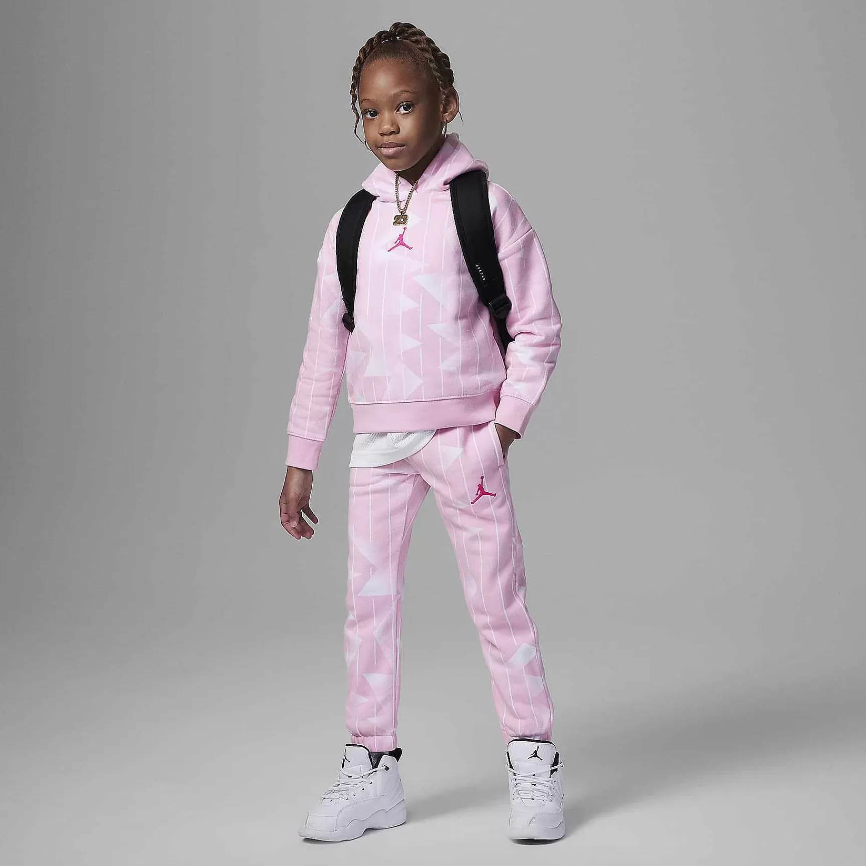 Kinder Nike Passende Sets | Jordan Essentials Bedruckte Fleecehose