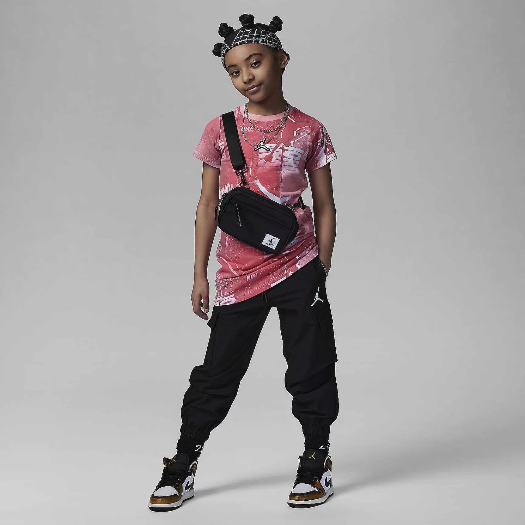 Kinder Nike Jordanien | Jordan Essentials New Wave Allover-Print-Kleid