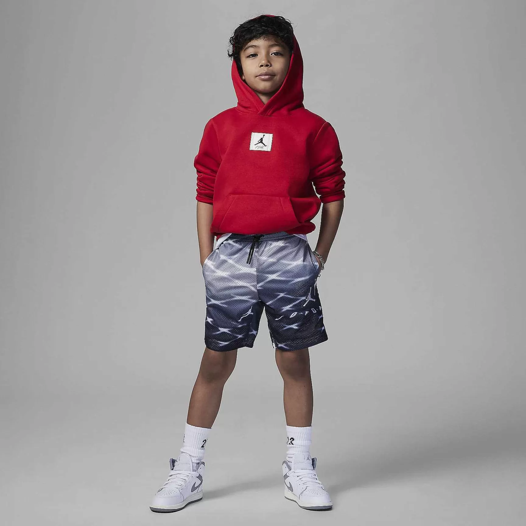 Kinder Nike Kurze Hose | Jordan Mj Essentials Bedruckte Shorts