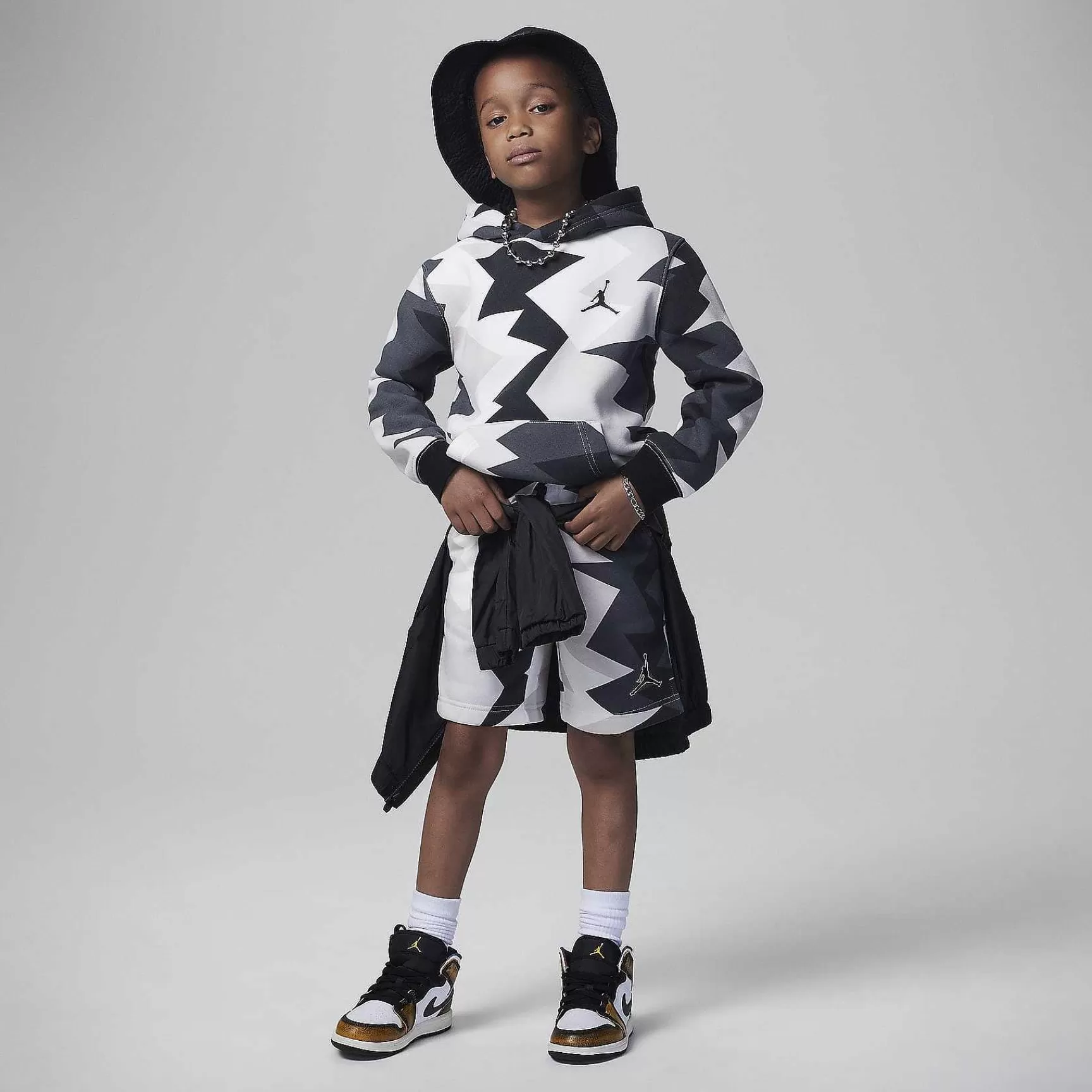 Kinder Nike Jordanien | Jordan Mj Flight Mvp Bedruckte Shorts