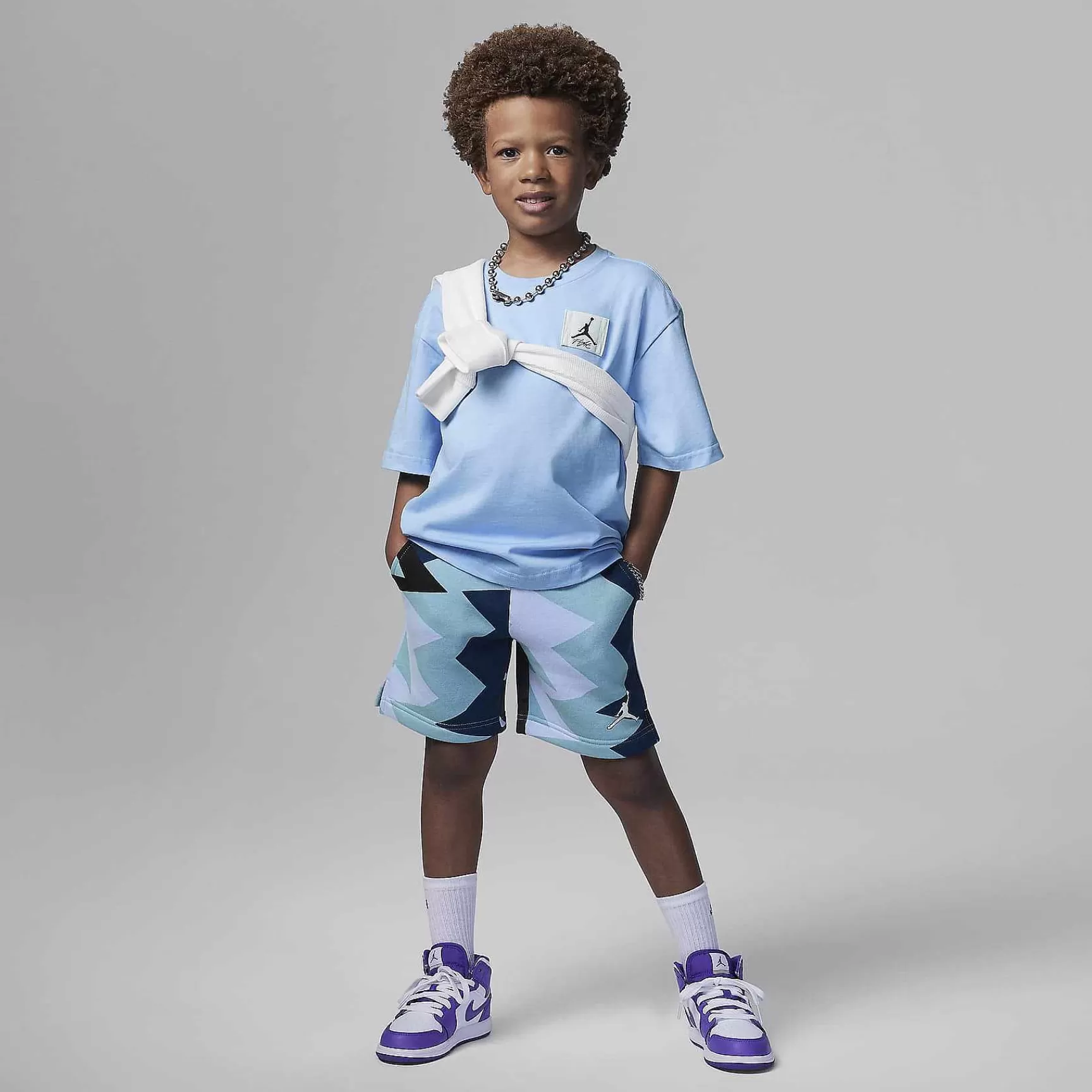 Kinder Nike Jordanien | Jordan Mj Flight Mvp Bedruckte Shorts