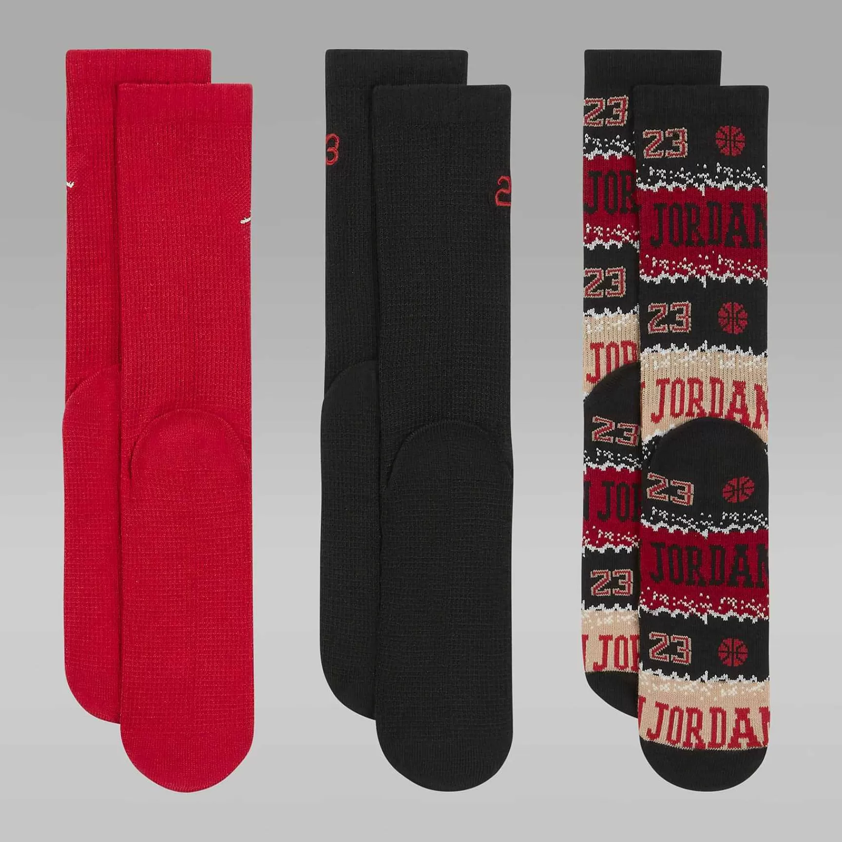 Kinder Nike Socken | Jordan Mj Holiday Crew Socken (3 Paar)