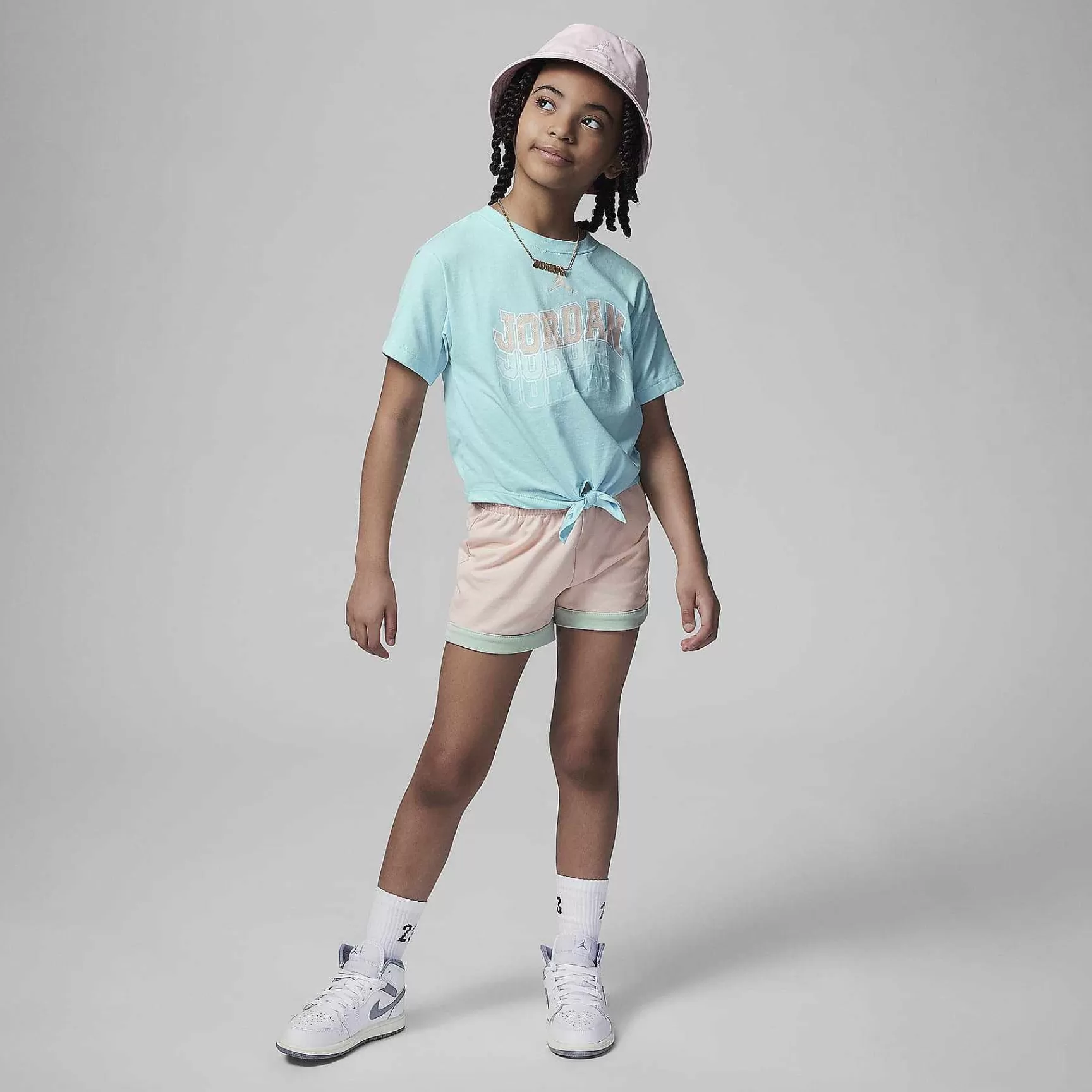 Kinder Nike Cyber Monday-Kleidung | Jordan Wave Icon Play Shorts-Set