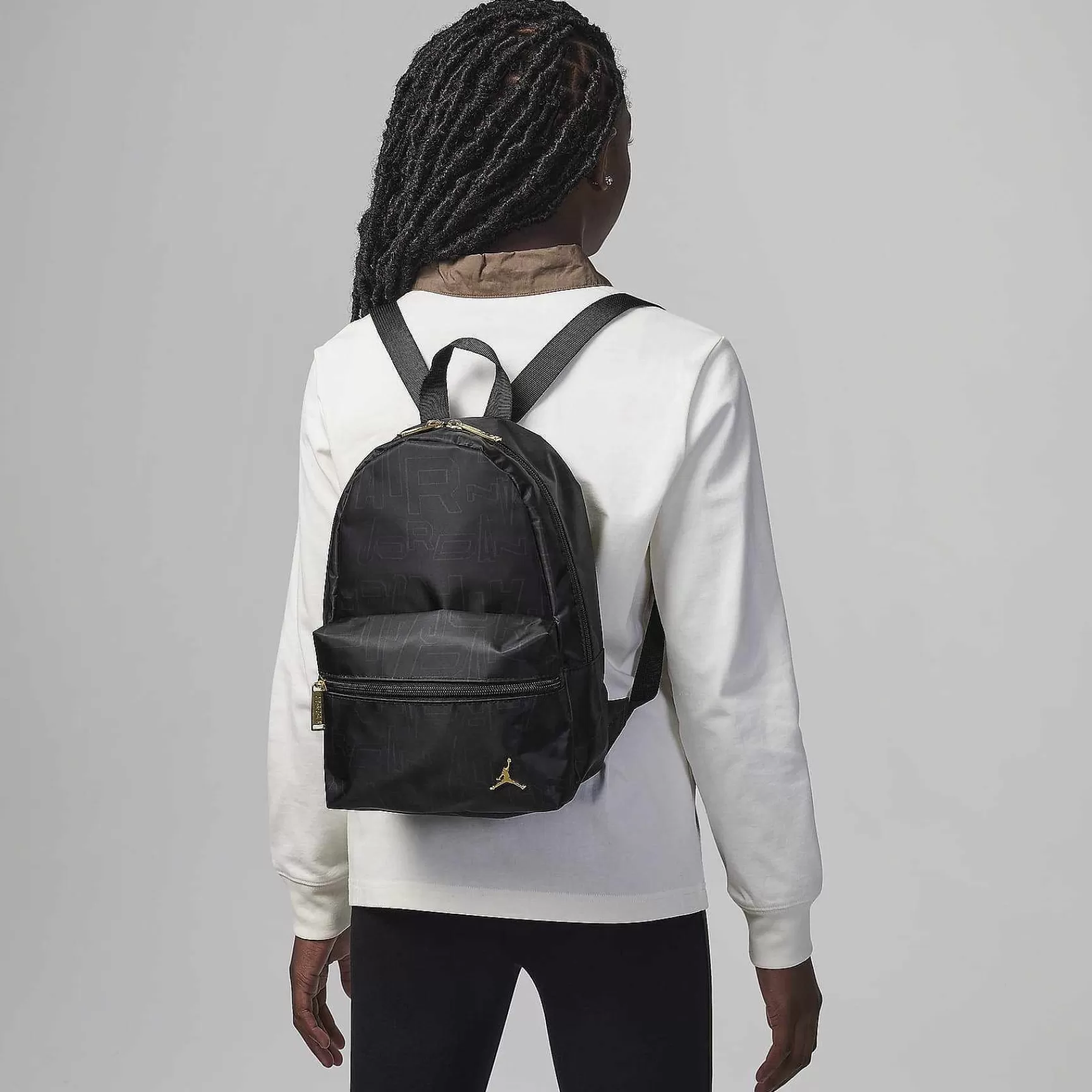 Zubehor Nike | Mini-Rucksack „Jordan Und Gold".