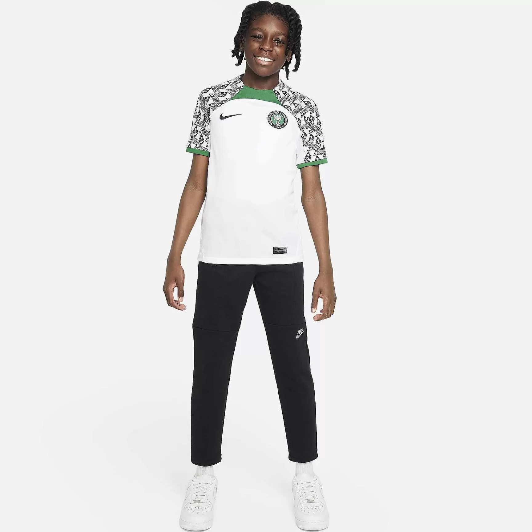 Kinder Nike Tops Und T-Shirts | Nigeria 2022/23 Stadion Auswarts