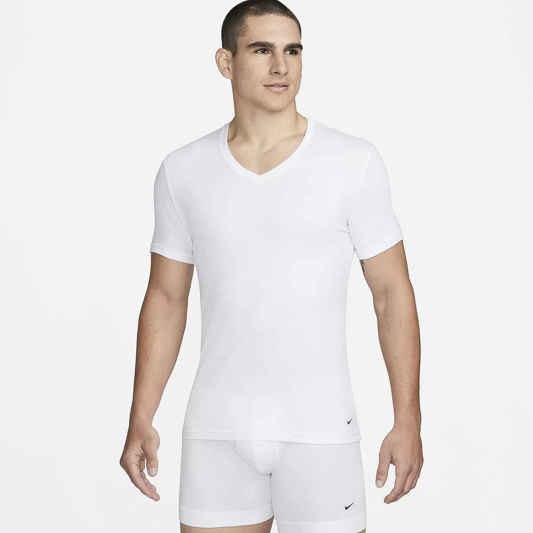 Herren Nike Unterwasche | Dri-Fit Essential Baumwollstretch