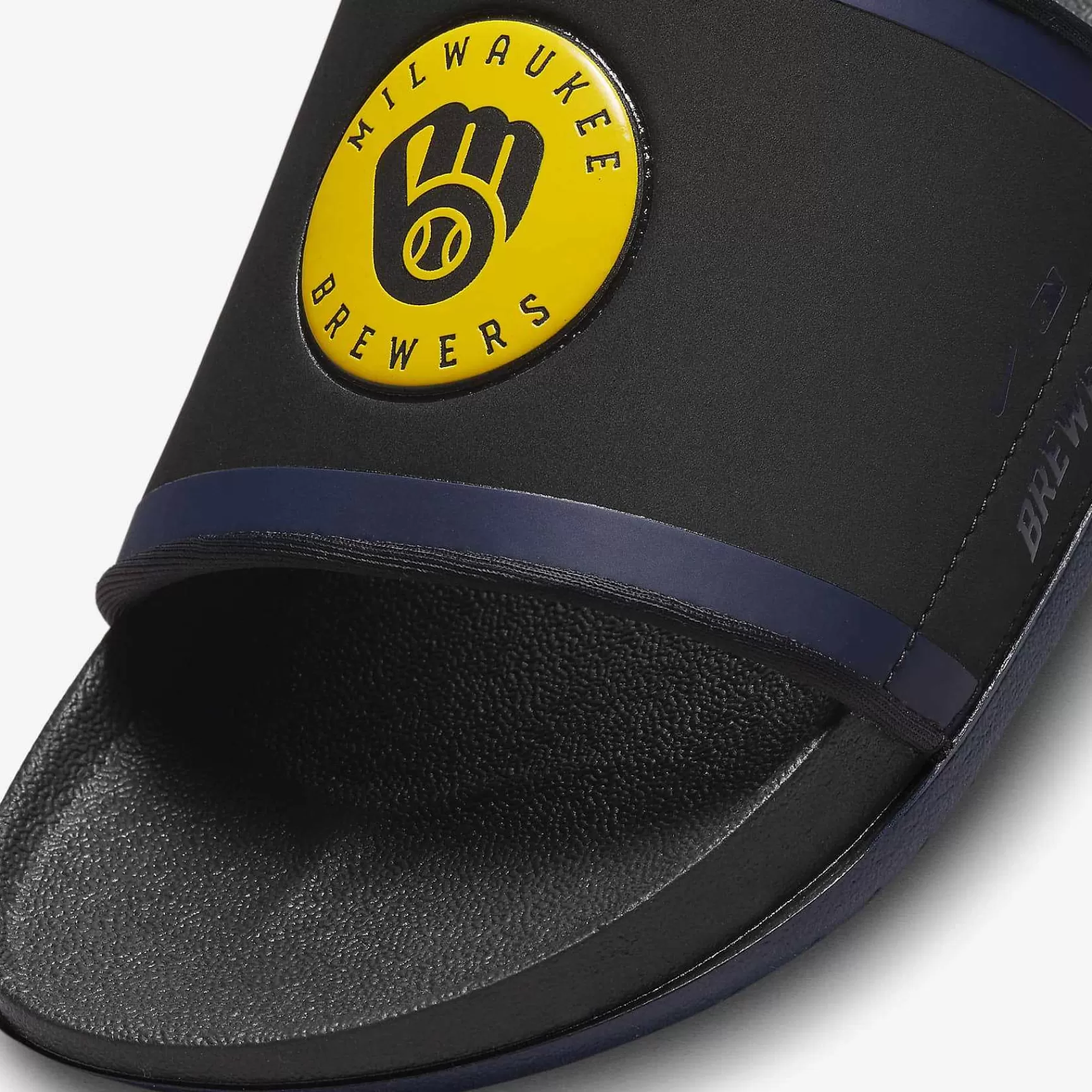 Herren Nike Sandalen Und Pantoletten | Offcourt (Mlb Milwaukee Brewers)