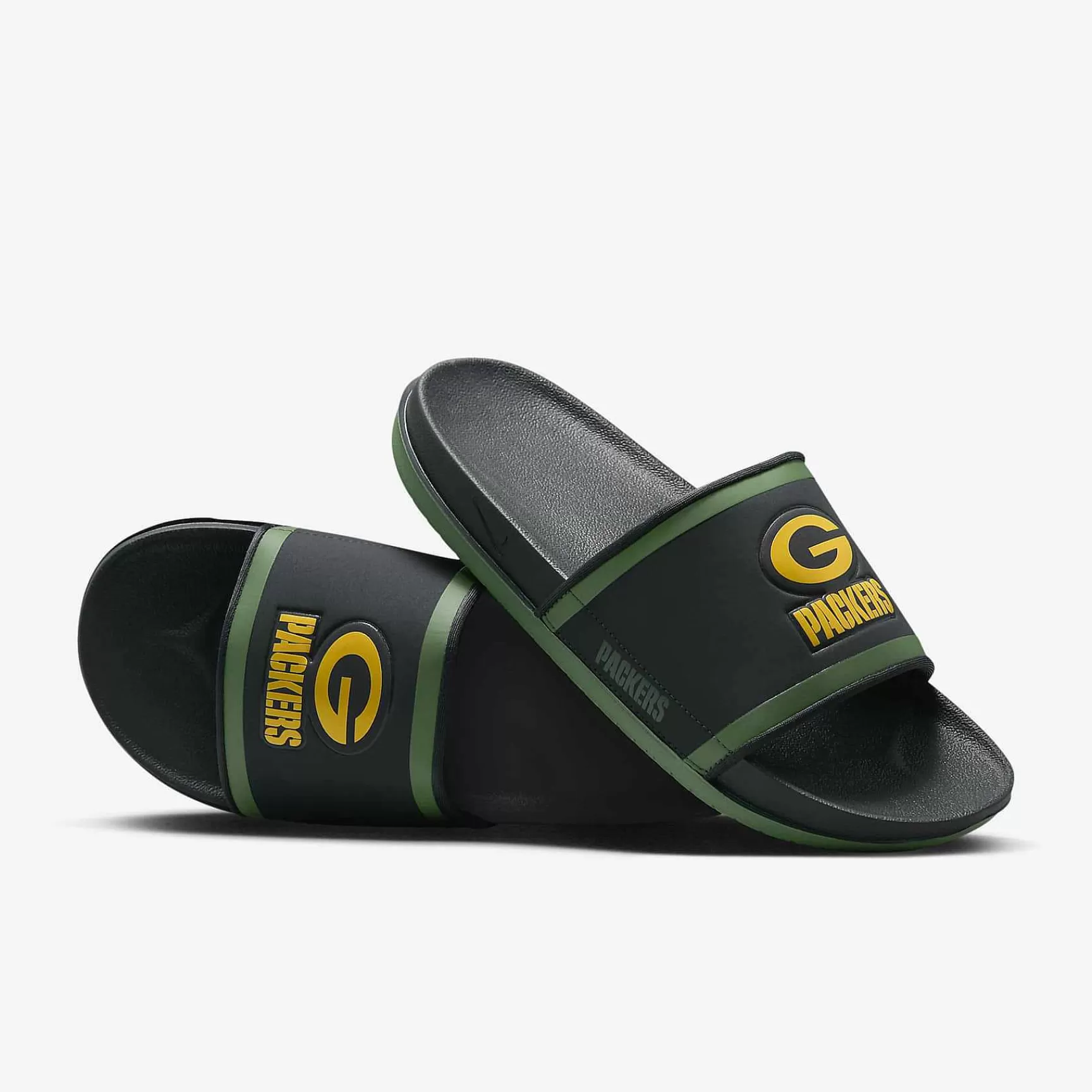 Herren Nike Sandalen Und Pantoletten | Offcourt (Nfl Green Bay Packers)