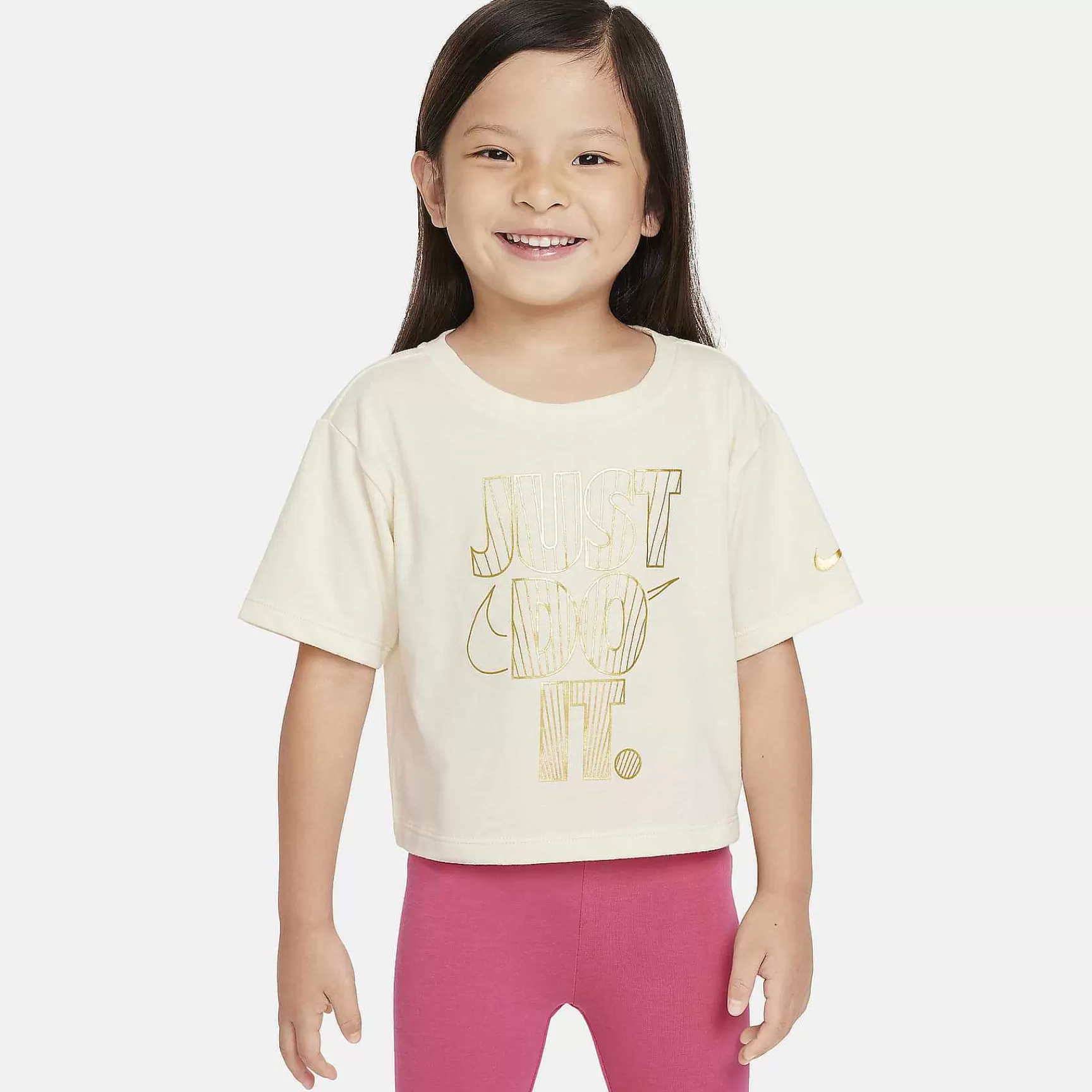 Kinder Nike Tops Und T-Shirts | Shine Boxy T-Shirt