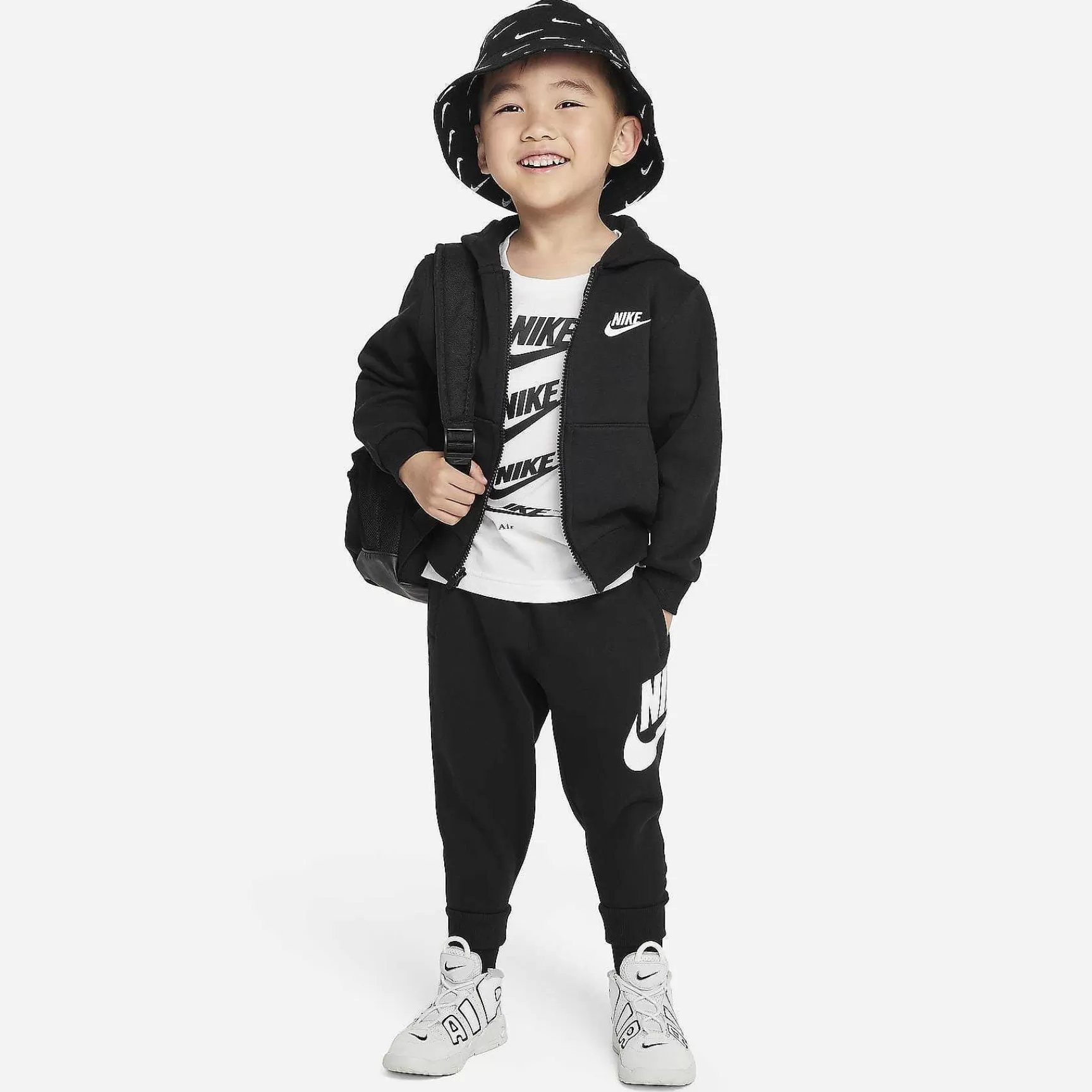 Kinder Nike Passende Sets | Sportswear Club Fleece Mit Durchgehendem Reisverschluss