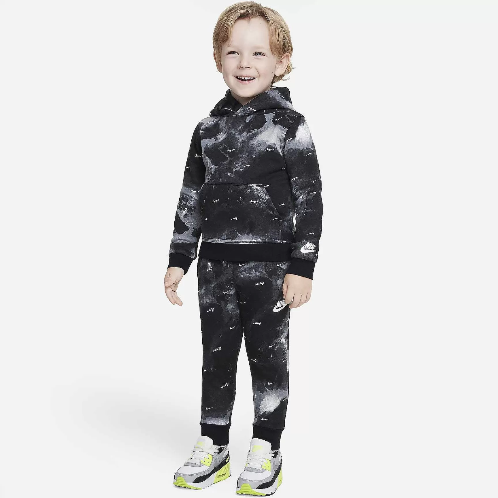 Kinder Nike Hoodies & Sweatshirts | Sportswear Club Marble Fleece-Pullover-Hoodie